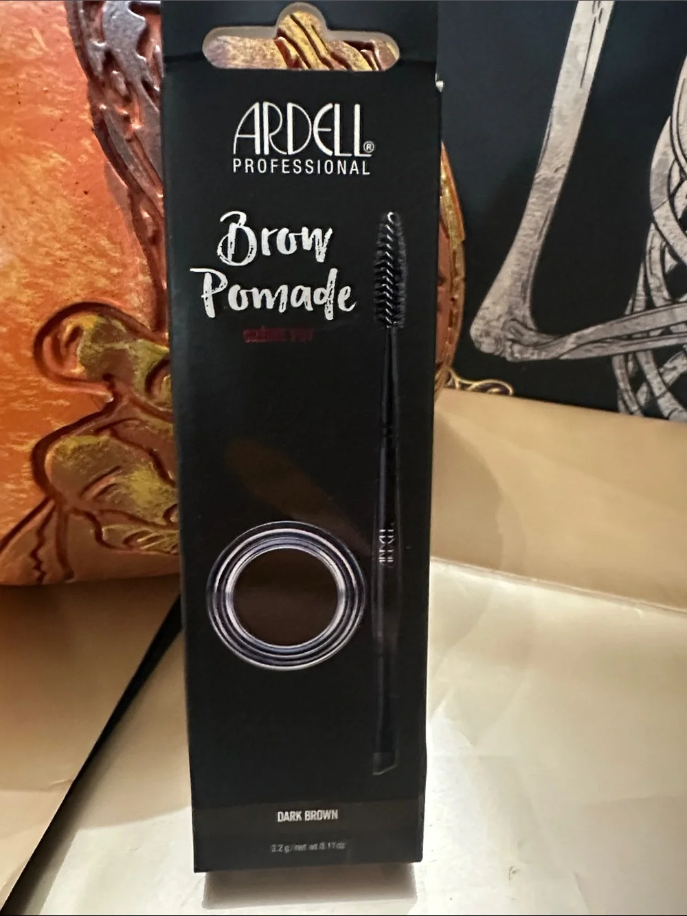 Ardell Brow Pomade Dark Brown with Spoolie